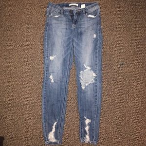 Distressed Skinny Jeans - Women’s Size 7